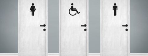 Porte personne handicapé