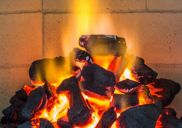 charbon barbecue brique